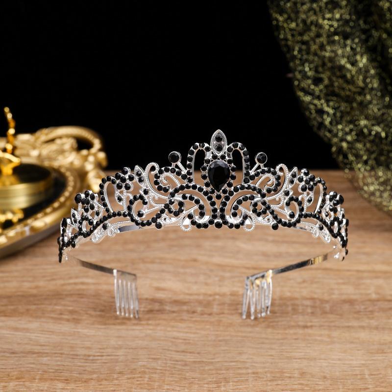 

Bridal Headband Hair Accessories Headwear Wedding Ball Wedding Birthday Rhinestones Crown Ladies Alloy Diamond Accessories