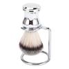 Beard Shaving Brush with Stand Man Beard Kit Synthetic Hair Shaving Brush with Holder Stand Rack