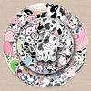 50 Cow Graffiti Stickers - Cute Cartoon Animal Decoration for Phone Cases & Suitcases