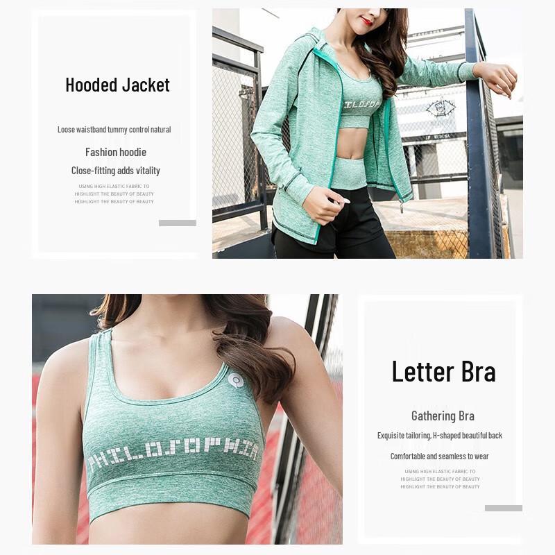 Tri-polar Women's 5-Piece Yoga & Fitness Set