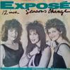 12inch Record EXPOSE  Seasons Change 609742 ARISTA 1987 UK Pop Used