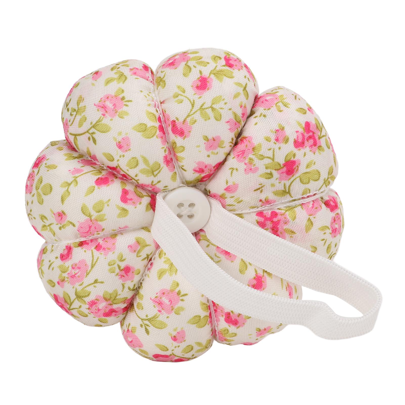 

Игольница в форме тыквы, милый мультяшный, изысканный, крепкий, пушистый, коллекционный игольчатый элемент с резинкой