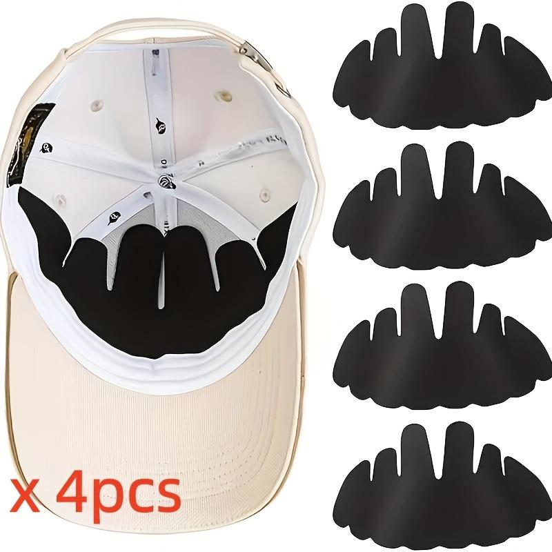 

4Pcs Non-Woven Fabric Baseball Cap Sweat-Absorbing Shaping Pads чёрный