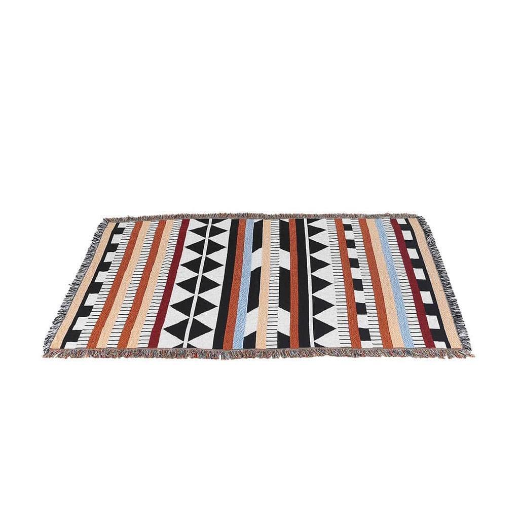 Dulton Jacquard S Native 950 x 1430mm Jacquard Woven Sofa Cover Blanket Multi-Cloth Multi-Cloth RN-0582S/NATV