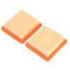 5 Stück Trimmer Luftfilter Paneelfilterpapier Trimmer Luftfilter Ersatz für Stihl FS91 Garten