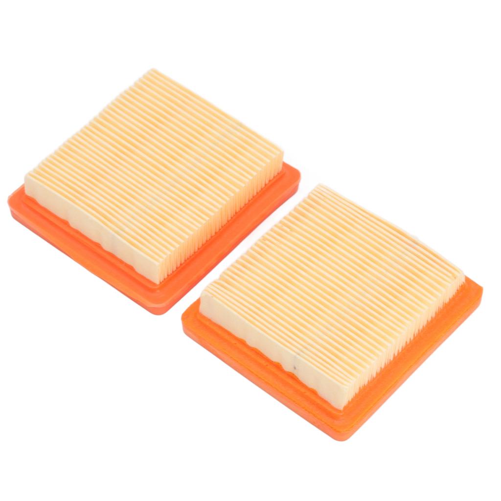 5 Stück Trimmer Luftfilter Paneelfilterpapier Trimmer Luftfilter Ersatz für Stihl FS91 Garten