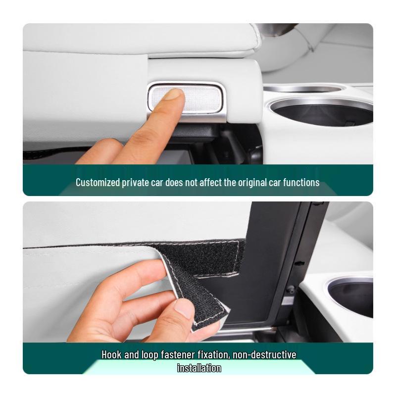 Ochranná podložka a kryt pro zvýšení výšky opěrky ruky z kůže pro Leapmotor B10/B01