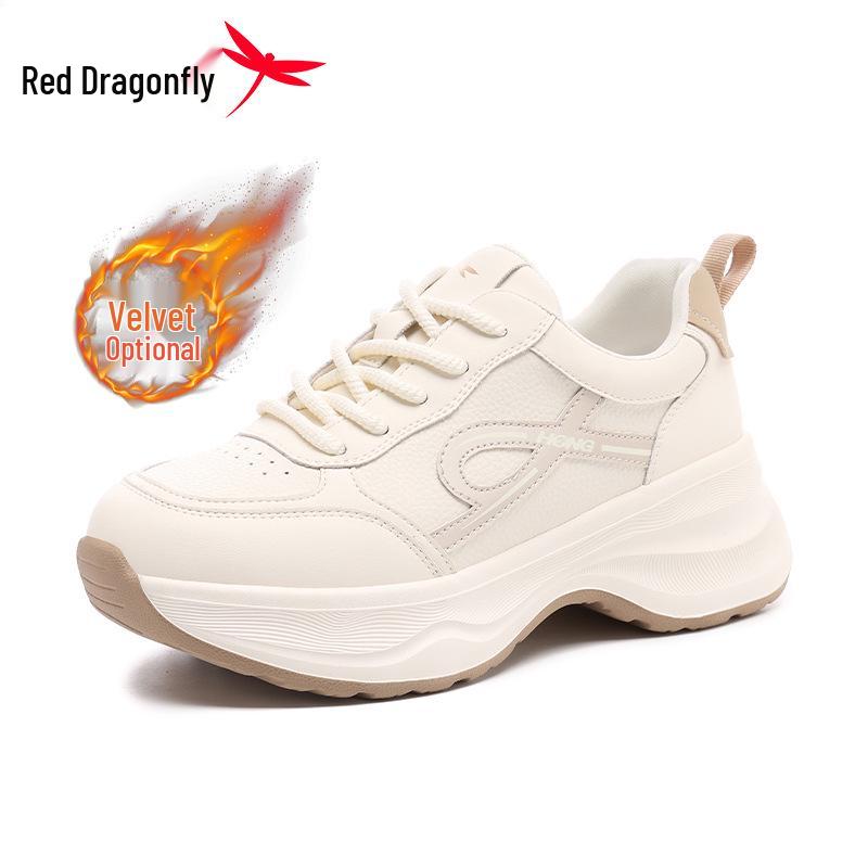 Red Dragonfly Women's Summer Mesh Casual Sneakers, 2026 Style, with Thick Non-slip Soles
