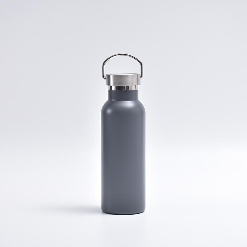 

Космический горшок из нержавеющей стали 304 с градиентом для спорта на открытом воздухе, портативная чашка для воды, маленькая бутылочка с матовой резиновой краской 500ml