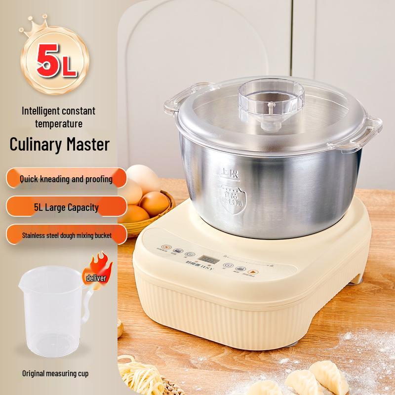 New Fully Automatic Stainless Steel Dough Kneader and Mixer with Timer