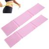 2pcs Waist Trimmer Belt PVC Waist Leg Thigh Wrap Shaper Slimming Belt Weight Loss Wrap
