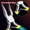 Mini Pliers, Long Nose, Bent Nose, Diagonal, End Cut, Linesmans, Needle Nose Pliers, 5'' Plier for Jewelry Making