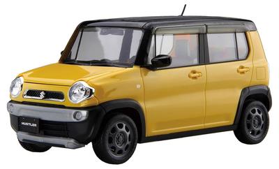 Fujimi Model Car NEXT Series Suzuki Hustler Plastic Model Car NX12 1/24 No.12 (G/Active Yellow) Color-coded