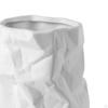 Crumpled Ceramic Flower Vase Elegant for Home Party Decoration Ornaments Housewarming Gift