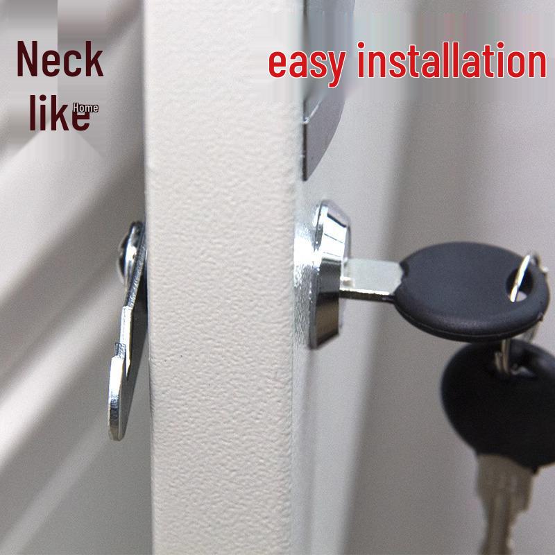 Cabinet Lock Core for Filing and Storage, Sheet Metal Locker, Door Latch, Keyed Hardware