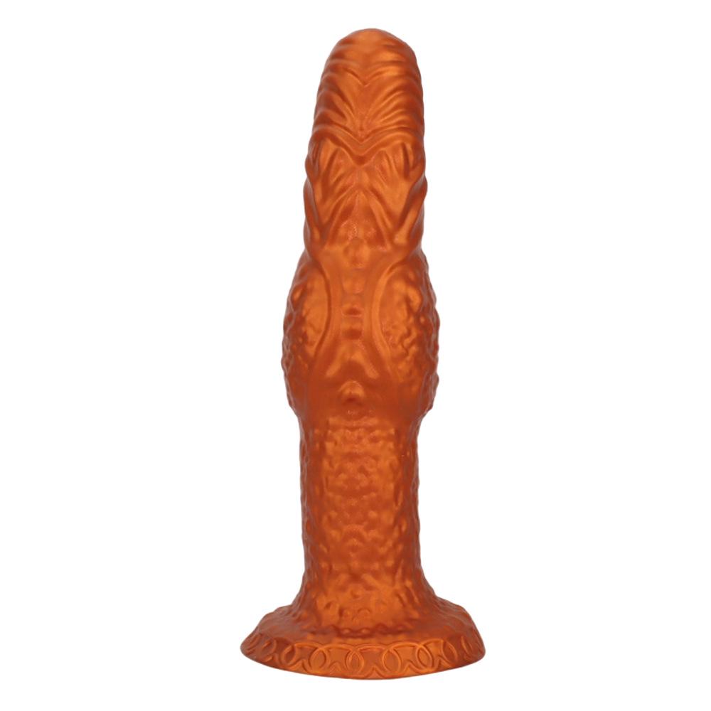 Extra Large Alien Foreskin Silicone Dildo & Anal Plug Masturbator