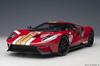 AUTOart 1/18 Scale Ford GT Alan Mann Heritage Edition Red/Gold Stripes Finished Product