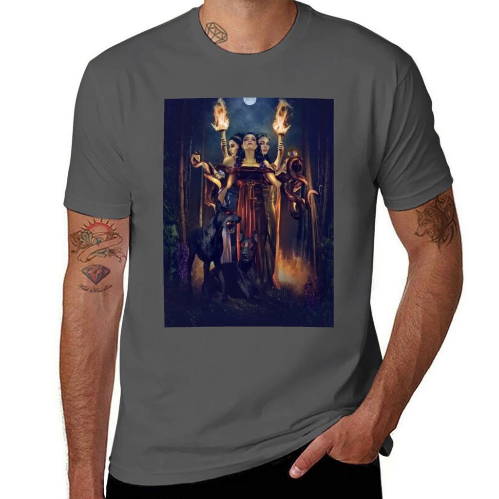 Hecate Tshirt Casual Light Summer Short Sleeve Top Tshirt