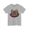 Cute Football Coquette Bow Cute Football Mom T Shirt