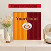 Galatasaray Customize Your Name Diamond Painting Round Diamond Diy Frameless Holiday Artwork Suitable For Home Office Wall Decoration