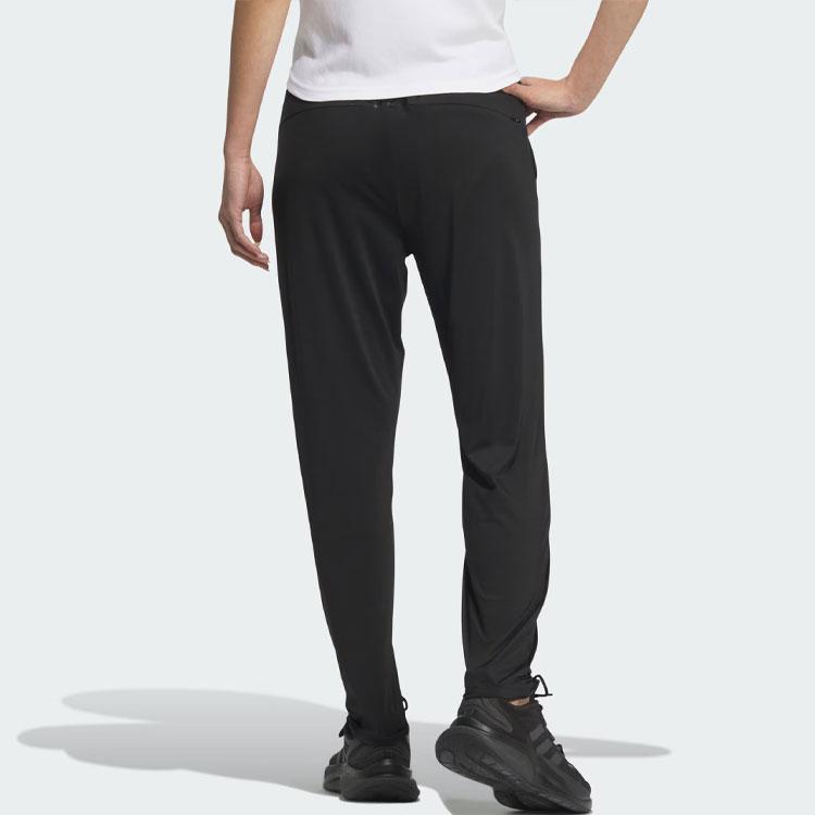 Adidas Cool Feeling Easy Pants Logo Knit Sport Casual Trousers Men Bottoms Black JC5659