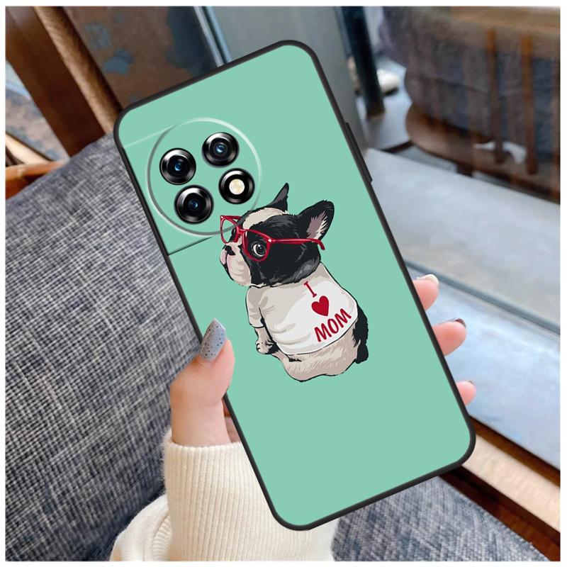 Boston Terrier Dog Case For OnePlus 13R 13T 12R 10R 10T 15 13 12 11 10 9 Pro Nord 5 CE 2 3 4 Lite N20 N30 Coque