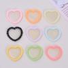 Colorful Heart Plate DIY Resin Ornaments Kit: Creative Handmade Cartoon Accessories