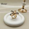 Fashion Scarf Slide Rings for Women, Metal Flower Ring Buckle And Slides, Shirt Clip Tightener Ties Silk Scarf, Shawl, Blouse, T Shirt, Clothing