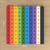 100Pcs/Set 2x2x2CM Square Cube Shape Building Blocks Educational Toys For Children Kids DIY Assembling Blocks Bricks Model Toys