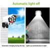 Lumină solară cu 77 led-uri LED Lumină solară în aer liber Senzor de mișcare Lampă solară de noapte Lampă pentru cameră manechinică de securitate IP65 Lumină rezistentă la apă