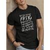 European Size Ich Bin Immer Artig Men's Short Sleeve T-shirt Summer T-shirt Top