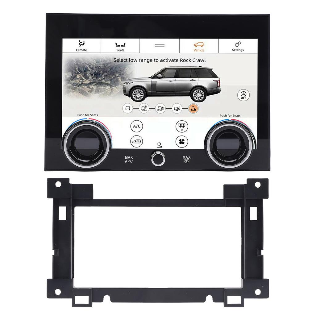 10 Inch LCD Touch Screen Air Conditioning Climate Control AC Panel Replacement For Vogue L405 2013 to 2017