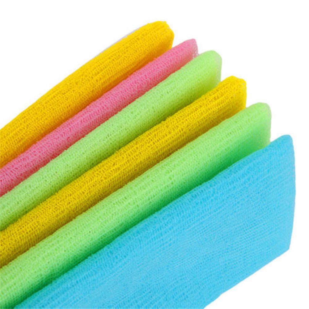Pcs Random Color Fashion Hot Sale Nylon Washing Towel Body Cleaning Bath Shower Cloth Scrubbing