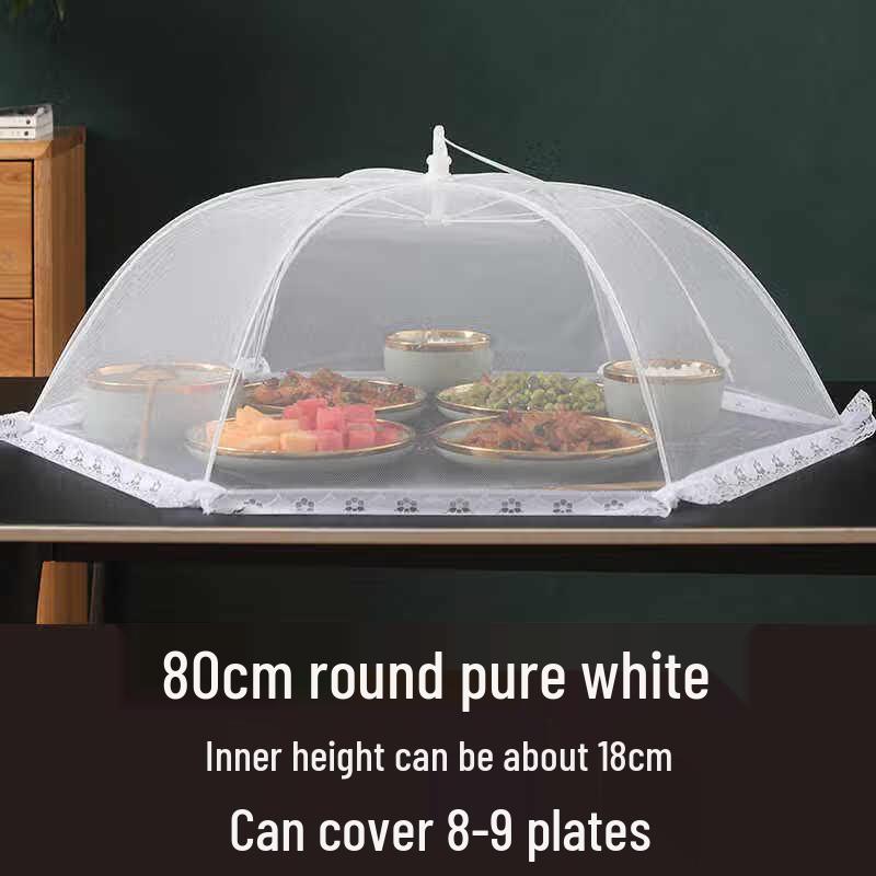 

Foldable Anti-Fly Mesh Food Cover