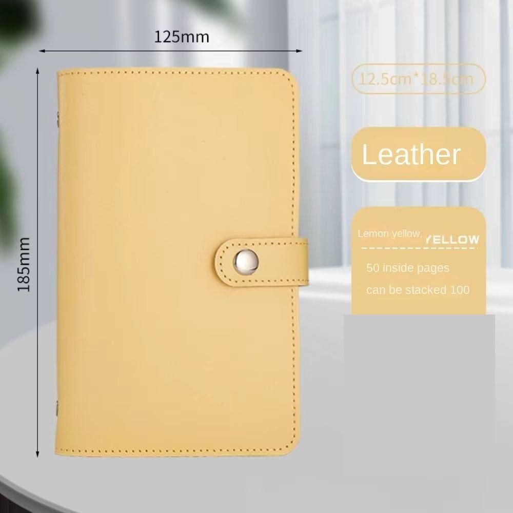 PU Leather Money Saving Challeng Book Fun Cash Budget Notebook  Save Money