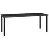 Day and Night - Day and Night Garden Dining Table Black Synthetic Rattan 180x70x73 Cm