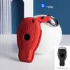 For Mercedes Benz A B C E Class GLS GLA GLK GLC CLS CLA AMG W204 W205 W212 W463 Suede Car Key Case Shell Keychain