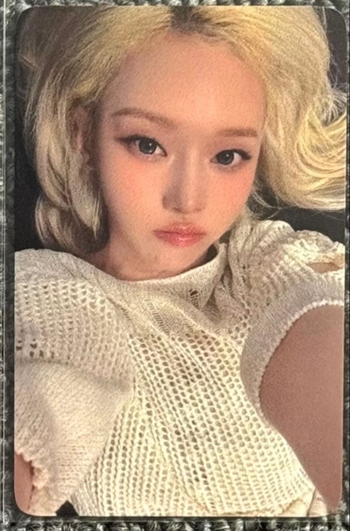 [USED] aespa Winter LEMONADE EVERLINE Autograph Session Bonus Trading Card