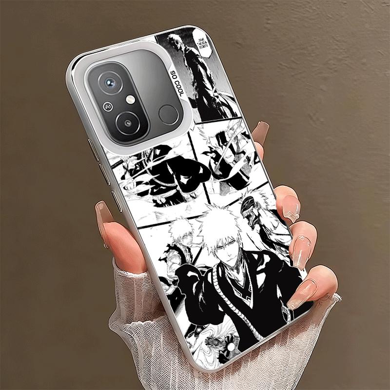 Bleach Anime Ichigo Kenpachi Shockproof Phone Case for Xiaomi Poco X7 X6 X5 X3 Pro F7 Ultra M8 Redmi 15C 15 14C 13C 12C 10C 13 1