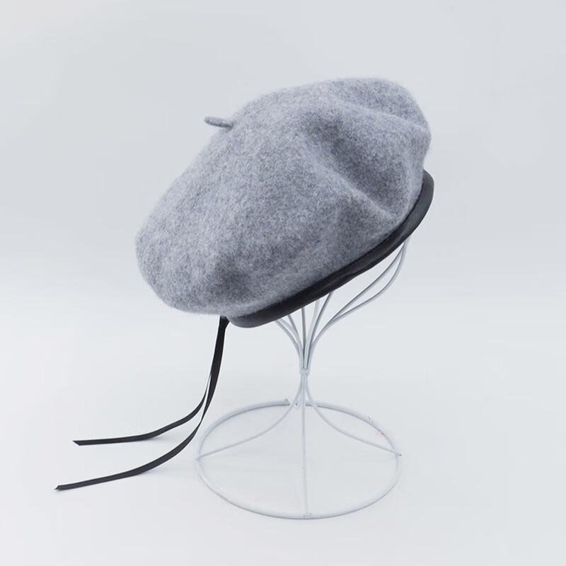 Регулируемый шерстяной берет Шляпа художника M (56-58cm)