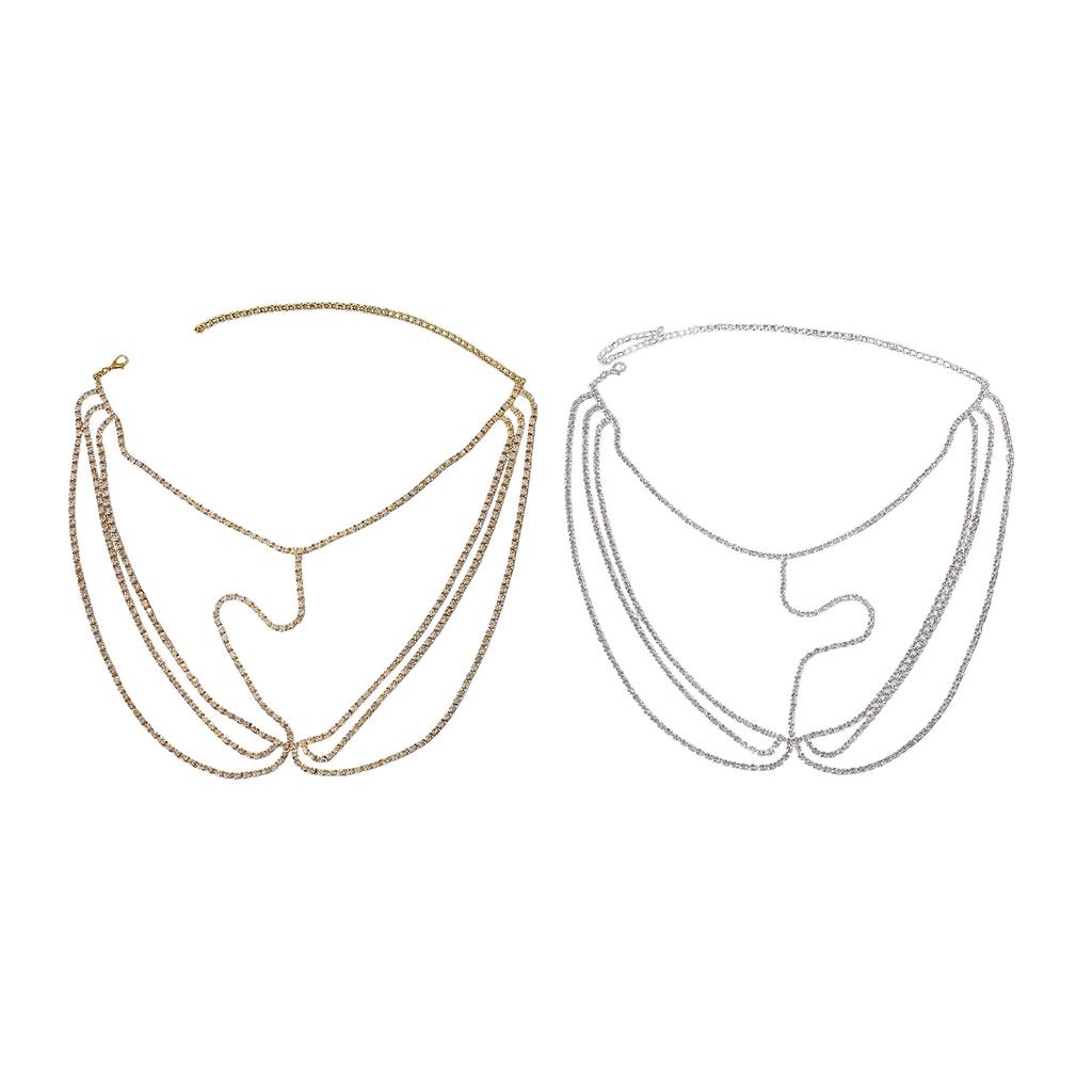 Sparkling Multilayer Face Chain Hair Headdress Veil Mask Fashion Face Chain Perfect for Special Occasions Role Playing