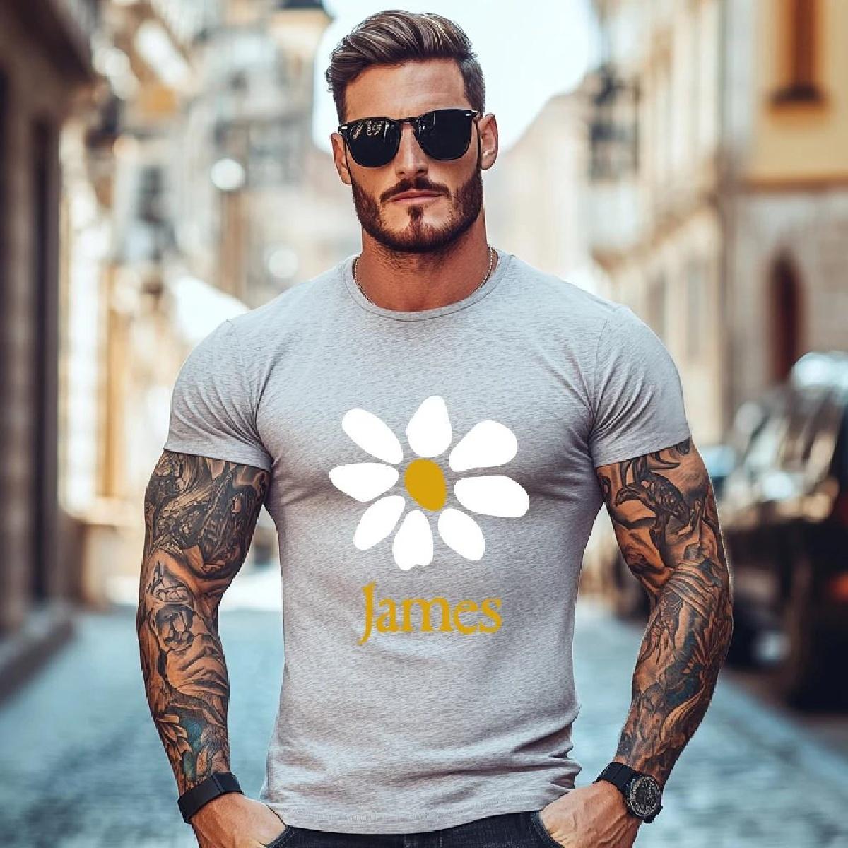 

Джеймс Футболка Группа Инди Группа Вернись Тим Бут Сядь Fruit of the Loom T_S Мужская одежда Короткий рукав Круглый вырез Топ Футболки XXXXXL чёрный