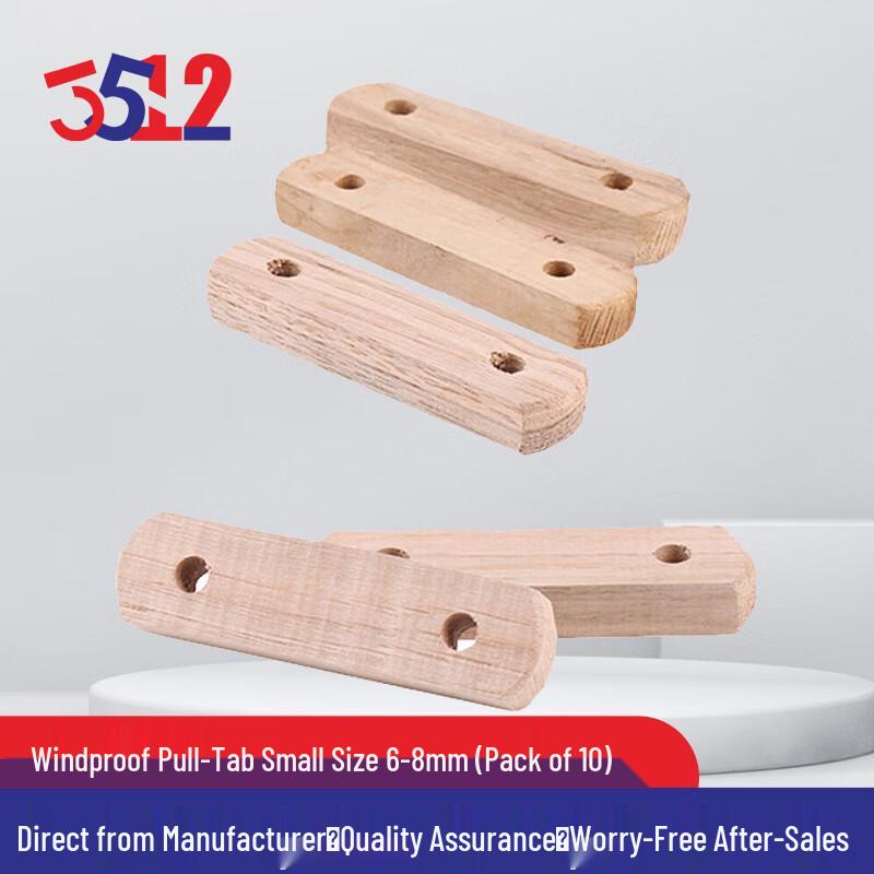 Wooden Tent Rope Adjusters