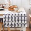 1Pc 40x60cm Mediterranean Style Cotton Table Napkin Kitchen Cleaning Cloth Tea Towel Home Decor
