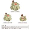 YUYAKESHI Doll Cotton Clothes, Doll Clothes, Change of Clothes for Plush Toys, Cute Accessories, Jacket, Plush Toy Apparel Parts (Green Fox Overalls,