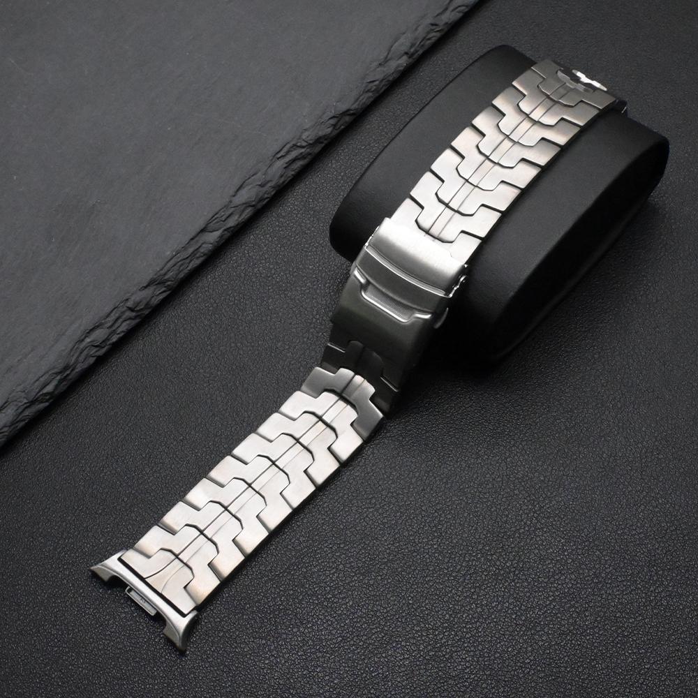 Titan Luxus Armband für Samsung Galaxy Watch 8 Classic 46mm 8 44/40mm Herren Metallband für SAMSUNG Galaxy Ultra 7 47mm Armband