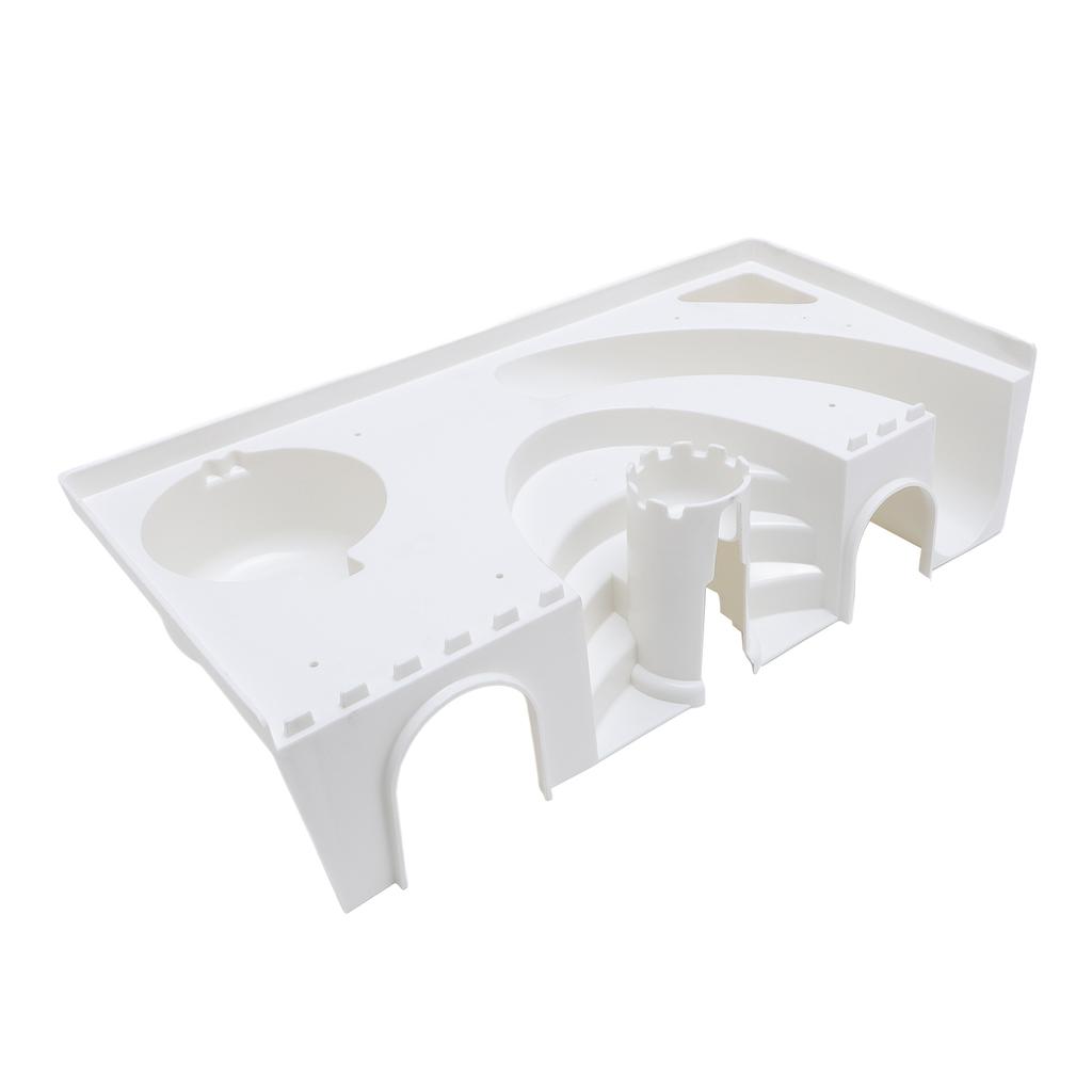 Hamster Hideout Castle Sturdy Structure Small Animal House Hut Habitat for Hiding Playing Sleeping