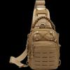 DCLOUD Taktische Wasserdichte Crossbody Brusttasche für Herren