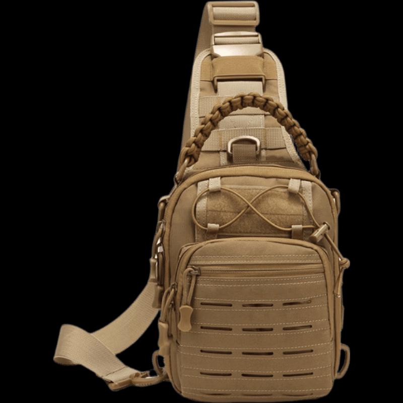 DCLOUD Taktische Wasserdichte Crossbody Brusttasche für Herren