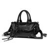 Rivet Dark Locomotive Bag Niche Design High Sense Large Capacity Shoulder Crossbody Tote Handbag